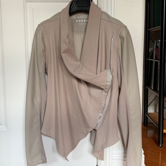 Drape Front Jacket - Picture 4 of 5